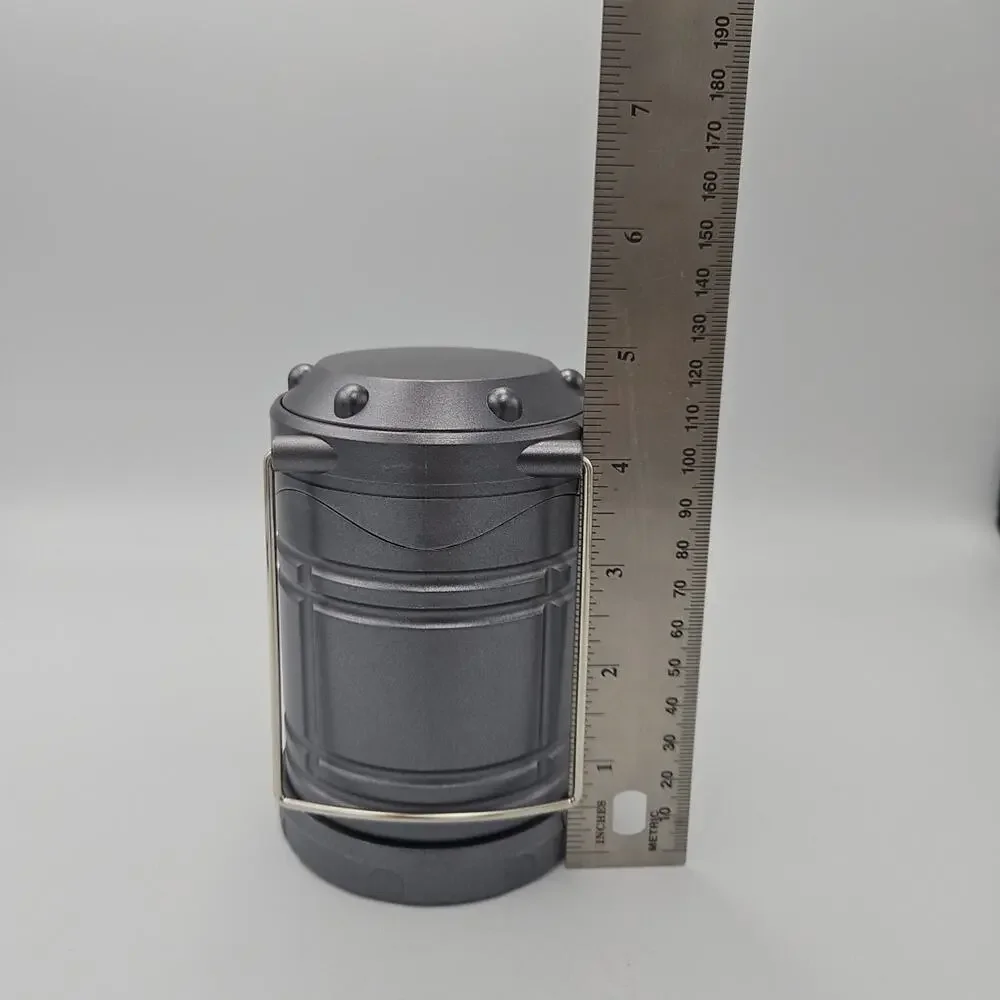 Ultra Bright Collapsible COB Lamp LED Camping COB Light Battery Included Lantern